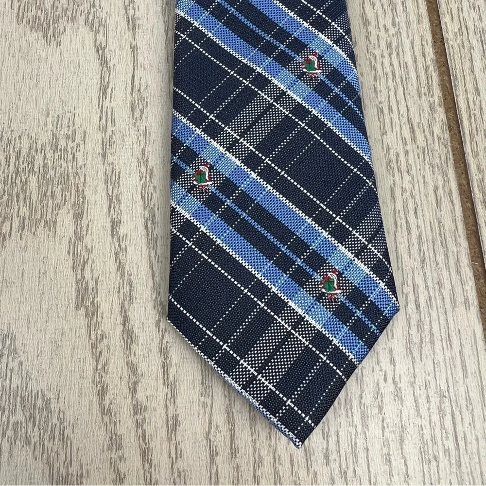 Tommy Hilfiger Boys Zipper Ties Multi Pattern $25 Penguin Stripe Santa